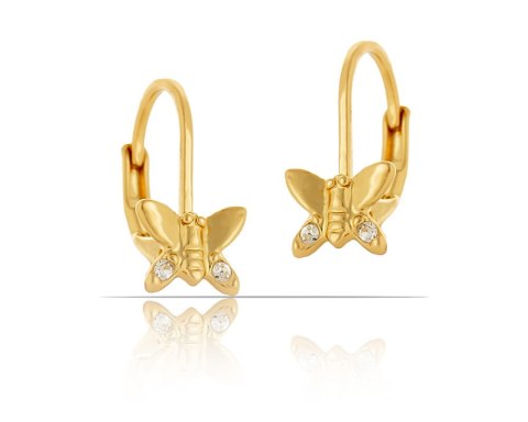Kolczyki motylki z kryształkami z kolekcji Classic (P13276AU) Kolczyki motylki z kryształkami z kolekcji Classic (P13276AU)