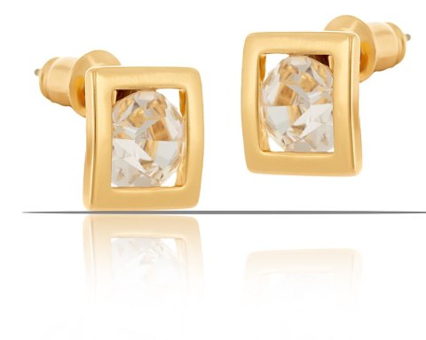 Kolczyki kwadraty z kryształami Preciosa z kolekcji Classic (P7909AU) Kolczyki kwadraty z kryształami Preciosa z kolekcji Classic (P7909AU)