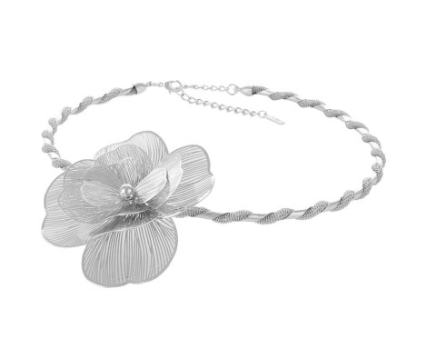 Choker przeplatanka z kwiatem (C23/ZIM/52AG) Choker przeplatanka z kwiatem (C23/ZIM/52AG)
