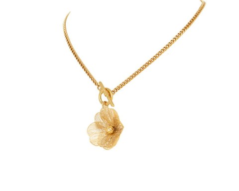 Choker z ażurowym kwiatem (C23/JES/28Au) Choker z ażurowym kwiatem (C23/JES/28Au)