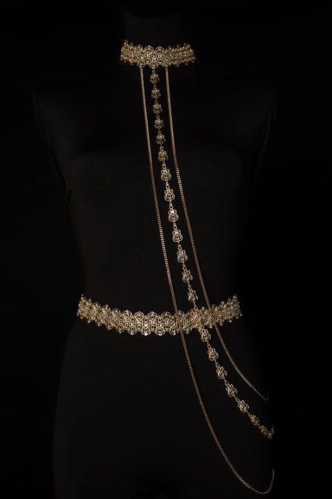 Choker z łańcuszkami na ciało (C22/VIP/45AU) Choker z łańcuszkami na ciało (C22/VIP/45AU)
