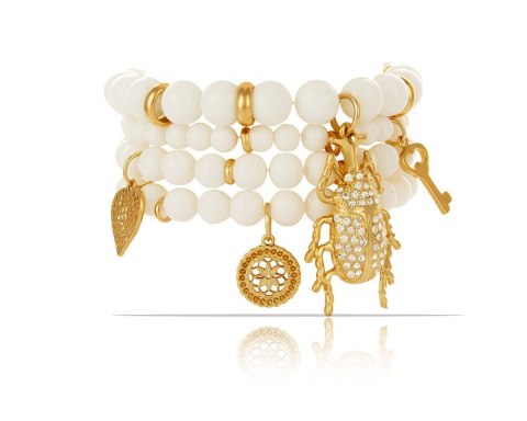 Komplet bransoletek ze skarabeuszem z kolekcji Beetle Brilliance (B23/ZIM/10AU) Komplet bransoletek ze skarabeuszem z kolekcji Beetle Brilliance (B23/ZIM/10AU)