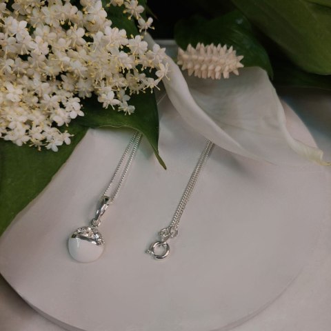 Naszyjnik z kryształkami z kolekcji Wedding Dream (C8879AG) Naszyjnik z kryształkami z kolekcji Wedding Dream (C8879AG)
