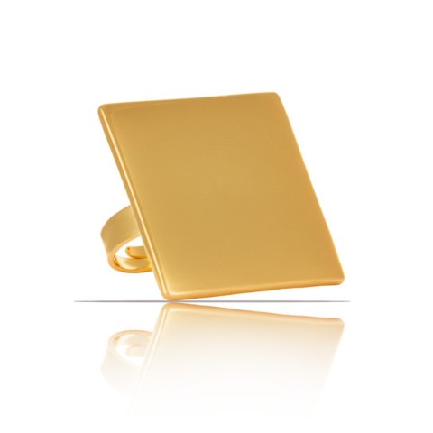 Kwadratowy pierścionek (R25/JES/08AU)